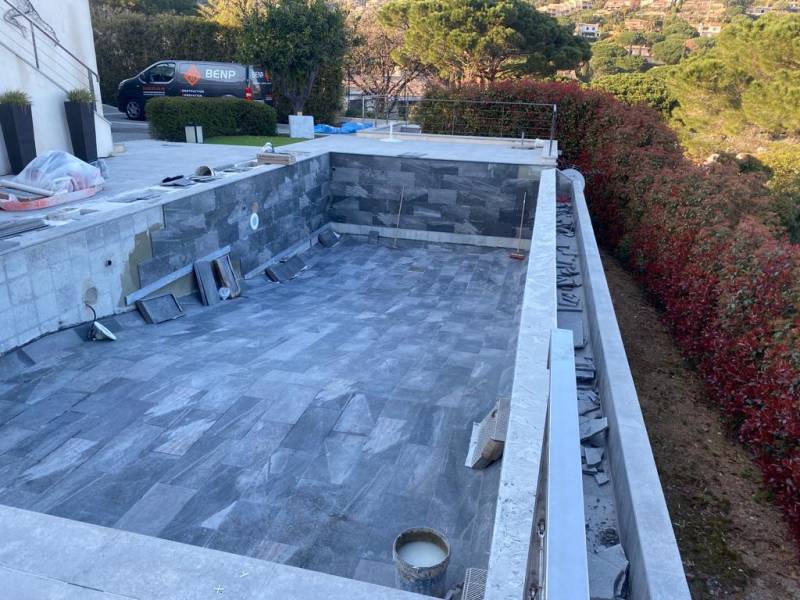 entreprise construction renovation piscine saint maxime 