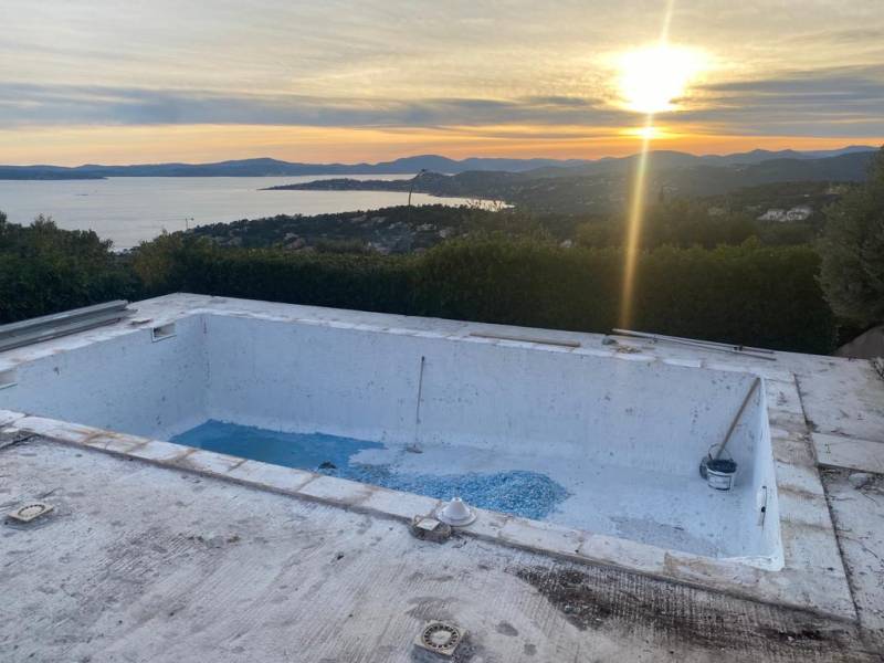 changement total revetement piscine saint aygulf 